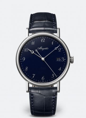 Classique 5177 White Gold / Blue Enamel d'Occasion