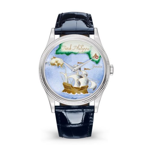 Calatrava 5177G Italian Scenes / Chart of the Caribbean