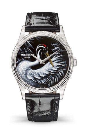 Calatrava 5177 Red-Crowned Cranes