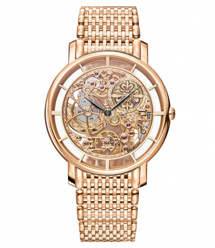 Calatrava 5180/1 Rose Gold / Skeleton