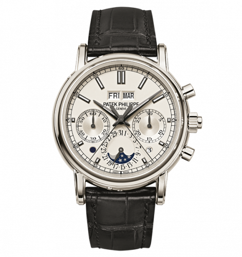 Perpetual Calendar Split-Seconds  Chronograph 5204 Platinum / Silver