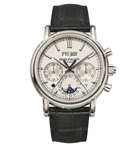 Perpetual Calendar Split-Seconds Chronograph 5204 Platinum / Silver