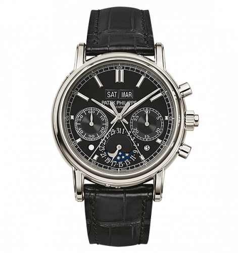 Perpetual Calendar Split-Seconds  Chronograph 5204 Platinum / Black