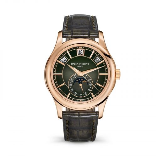 Annual Calendar 5205 Rose Gold / Green