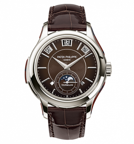 Tourbillon Minute Repeater Perpetual Calendar 5207 Platinum / Brown