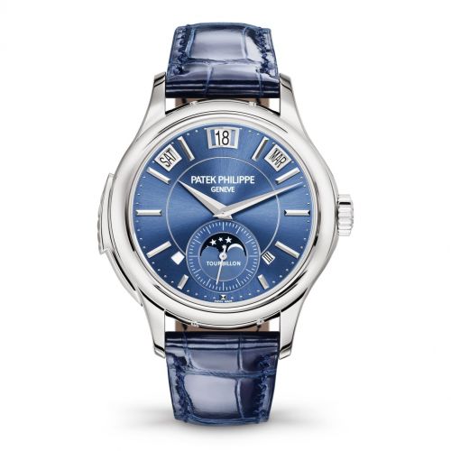 Tourbillon Minute Repeater Perpetual Calendar 5207 White Gold / Blue
