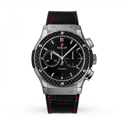 Classic Fusion 45 Chronograph Titanium / Black / Watches of Switzerland