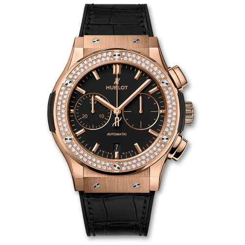 Classic Fusion 45 Chronograph King Gold / Diamonds
