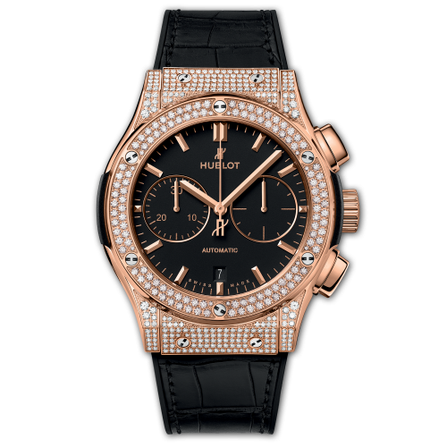Classic Fusion 45 Chronograph King Gold / Pavé