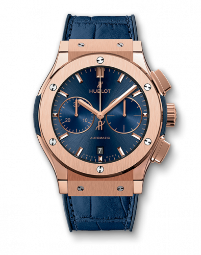 Classic Fusion 45 Chronograph King Gold / Blue