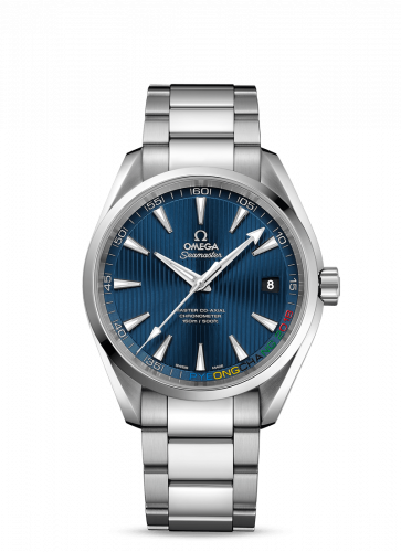 Seamaster Aqua Terra 150m Master Co-Axial 41.5 Stainless Steel / Blue / Bracelet / Olympic Collection PyeongChang 2018