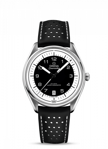 Seamaster Master Co-Axial 39.5 Olympic Timekeeper Stainless Steel / Black / Black