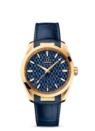 Seamaster Aqua Terra 150M Master Chronometer 38 Yellow Gold / Blue / Tokyo 2020 Olympics