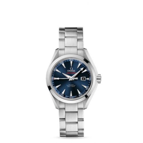Seamaster Aqua Terra 150M Co-Axial 34 Stainless Steel / Blue / Bracelet / Olympic Collection London 2012