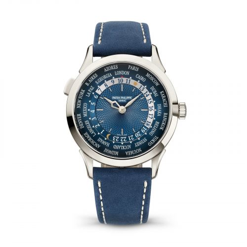 World Time 5230 Platinum / Blue