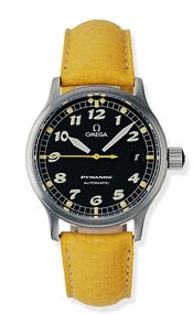 Dynamic III Date Stainless Steel / Black / Yellow Coramide