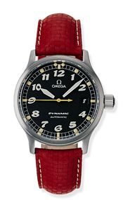 Dynamic III Date Stainless Steel / Black / Red Coramide