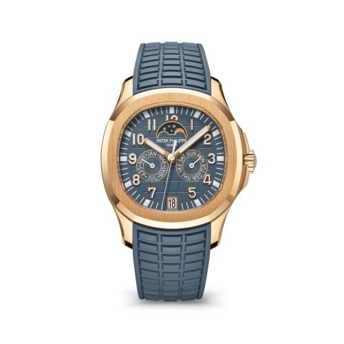 Aquanaut Luce Annual Calendar Rose Gold / Blue