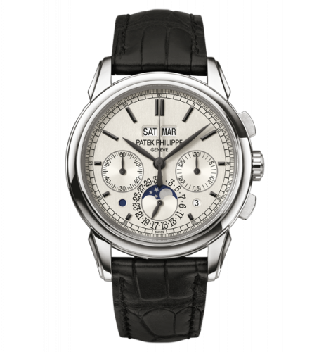 Perpetual Calendar Chronograph 5270 White Gold / Silver