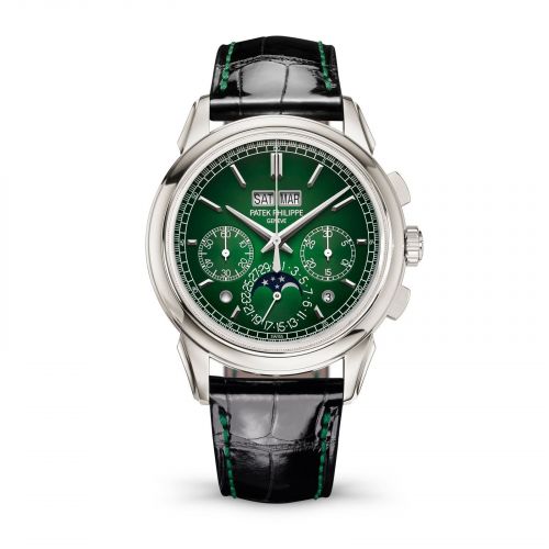 Perpetual Calendar Chronograph 5270 Platinum / Green