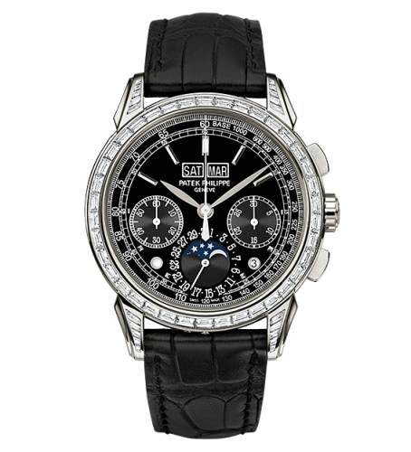 Perpetual Calendar Chronograph 5271 Platinum / Black
