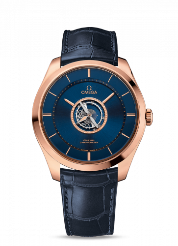 De Ville Trésor Tourbillon  Sedna Gold / Blue