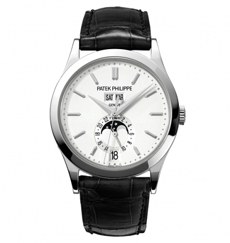 Annual Calendar 5396 White Gold / Silver