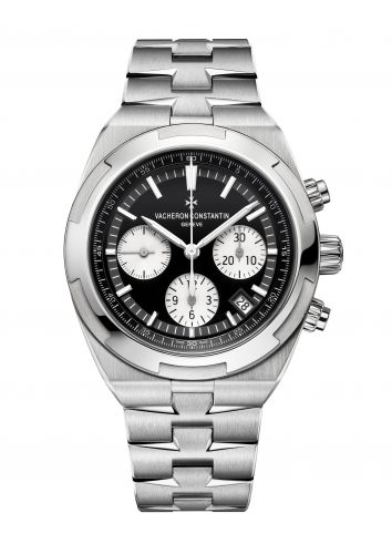 Overseas Chronograph Stainless Steel / Black