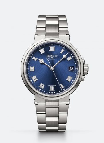 Marine 5517 Titanium / Blue / Bracelet