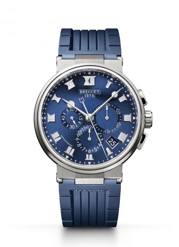 Marine Chronograph 5527 Titanium / Blue / Rubber