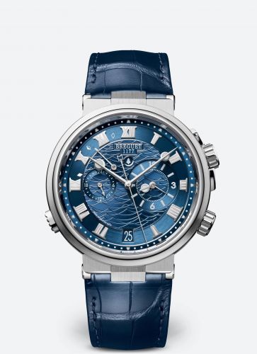 Marine Alarme Musicale White Gold / Blue / Alligator