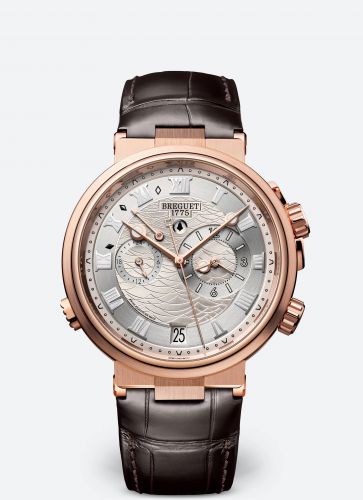 Marine Alarme Musicale Rose Gold / Silver / Alligator