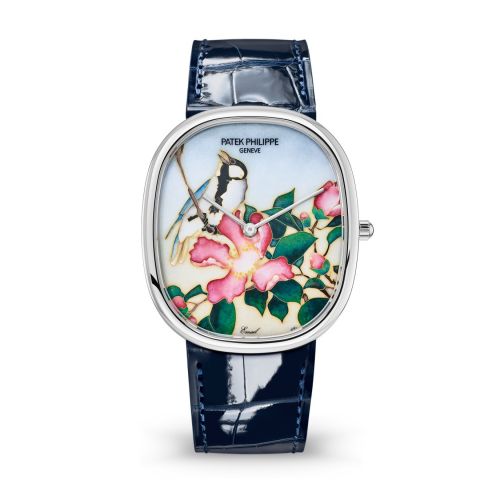 Golden Ellipse 5738 White Gold / Japanese Prints