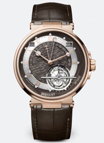 Marine Tourbillon Equation of Time 5887 Rose Gold / Brown / Alligator