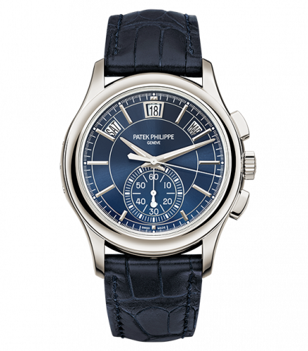Annual Calendar Chronograph 5905 Platinum / Blue