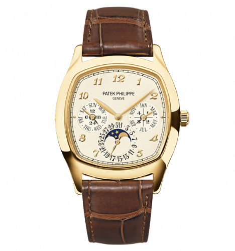 Perpetual Calendar 5940J Yellow Gold / Silver