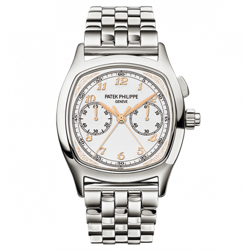  Split-Seconds Chronograph 5950 Stainless Steel / Silver / Bracelet