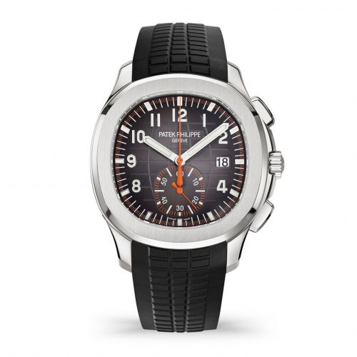 Aquanaut Chronograph 5968 Stainless Steel / Black / Rubber