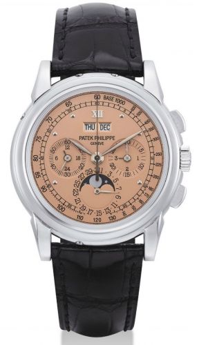 Perpetual Calendar Chronograph 5970 Platinum / Pink