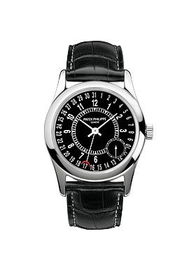 Calatrava 6000 White Gold / Black