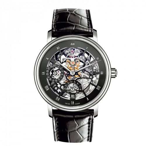 Villeret Tourbillon Squelette 8 Jours White Gold