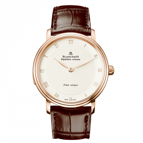 Villeret Tourbillon Minute Repeater Automata Red Gold / Opaline