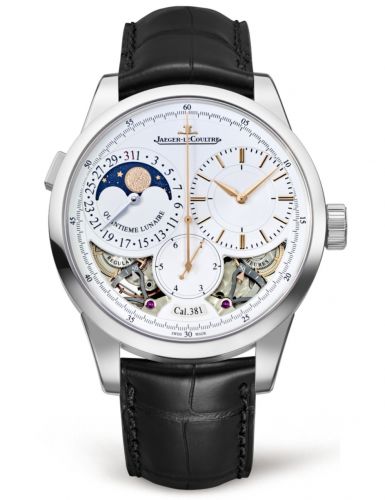 Duomètre à Quantième Lunaire 40.5 White Gold / Open