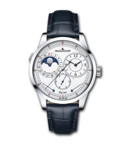 Duomètre à Quantième Lunaire 40.5 White Gold Enamel