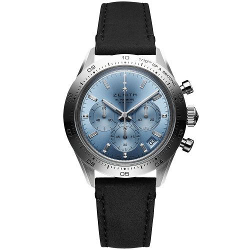 Chronomaster Sport Yoshida White Gold / Aqua  Blue