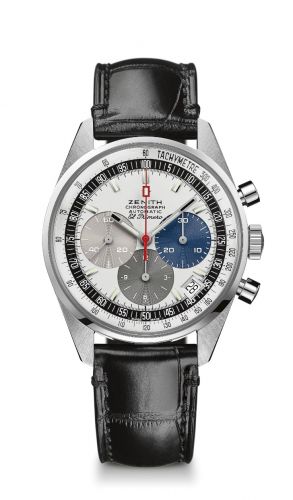 El Primero A386 Revival 50th Anniversary El Primero White Gold