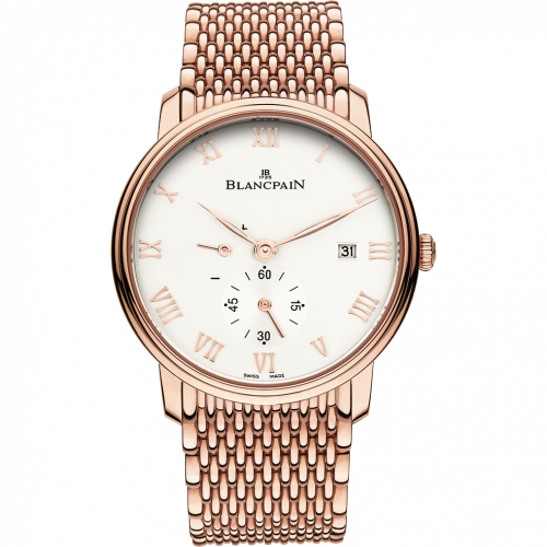 Villeret Ultraplate Power Reserve Date Red Gold / Opaline