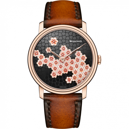 Villeret 8 Jours Manuelle Red Gold / Unique Piece / Cherry Blossom