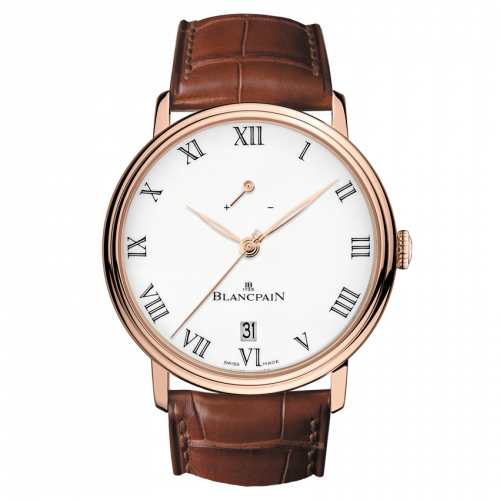 Villeret 8 Jours Manuelle Red Gold / Enamel