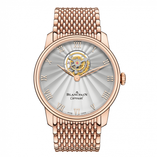 Villeret Carrousel Volant Une Minute Red Gold / Bracelet